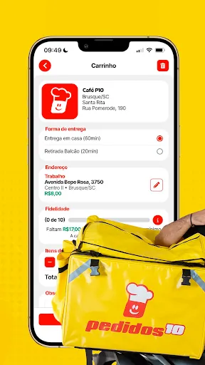 Скриншот 4 — Pedidos10 - Delivery de Tudo