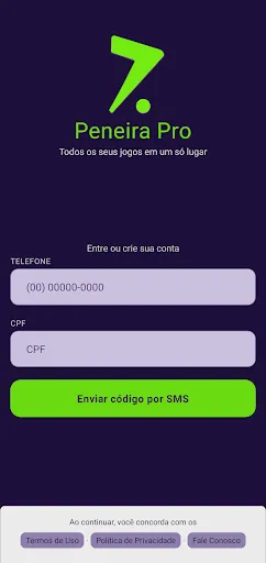 Скриншот 1 — Peneira Pro