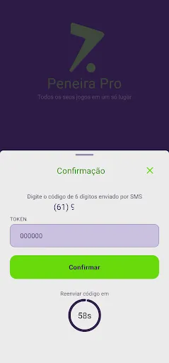 Скриншот 2 — Peneira Pro