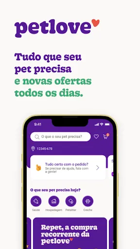 Скриншот 1 — Petlove - petshop e saúde pet