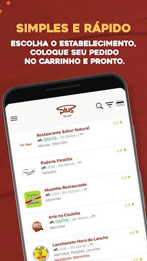 Скриншот 2 — Plus Delivery
