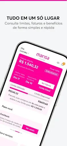Скриншот 2 — Cartão Marisa