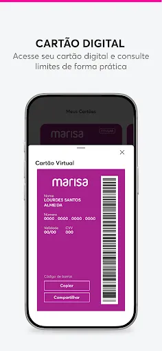 Скриншот 5 — Cartão Marisa