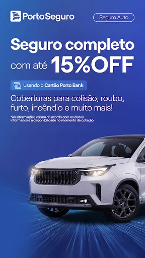 Скриншот 5 — Porto: Seguros, Conta e Cartão