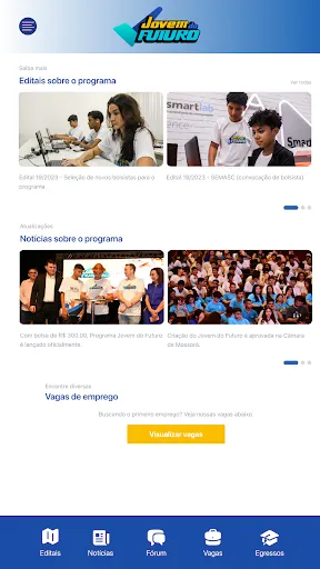 Скриншот 1 — Jovem do Futuro