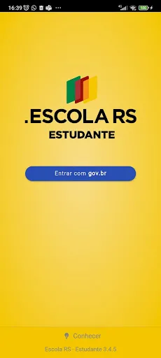 Скриншот 1 — Escola RS - Estudante