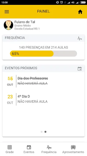 Скриншот 2 — Escola RS - Estudante