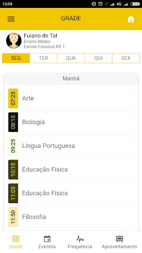 Скриншот 3 — Escola RS - Estudante