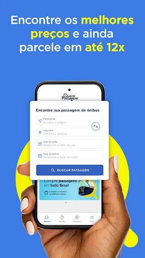 Скриншот 2 — Quero Passagem: Ônibus e Hotel