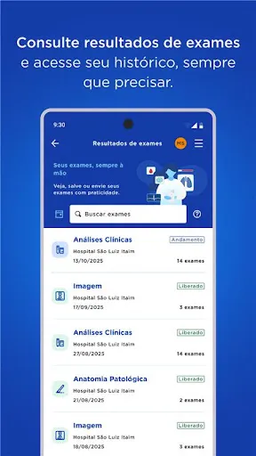 Скриншот 1 — Rede D'Or