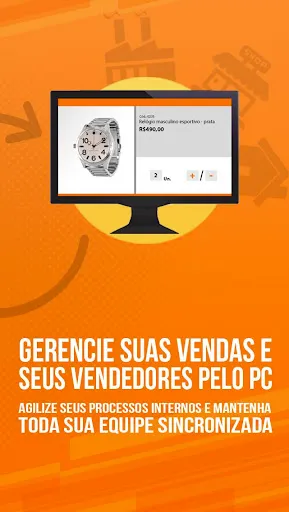 Скриншот 3 — Vendas, Estoque, Pedidos e PDV