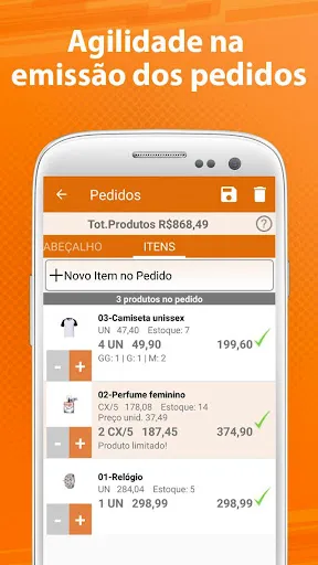 Скриншот 8 — Vendas, Estoque, Pedidos e PDV