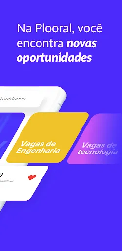 Скриншот 2 — Plooral: Vagas e Oportunidades