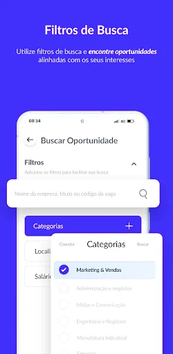 Скриншот 3 — Plooral: Vagas e Oportunidades