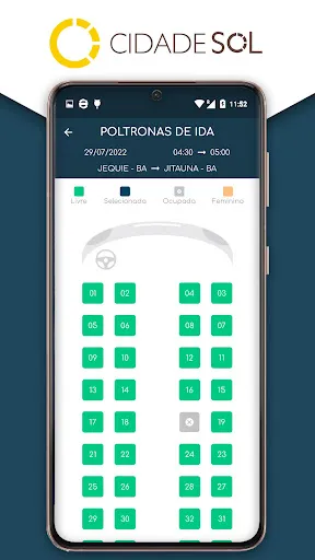 Скриншот 4 — Viação Cidade Sol