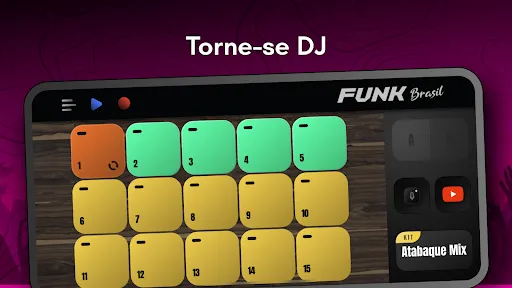 Скриншот 4 — Funk Brasil: DJ MPC drum pads