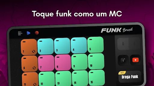 Скриншот 5 — Funk Brasil: DJ MPC drum pads