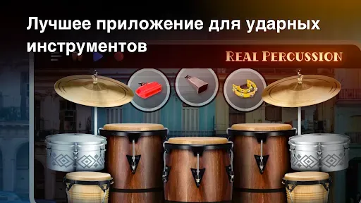 Скриншот 7 — Real Percussion: инструменты