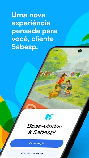 Скриншот 1 — Sabesp Mobile