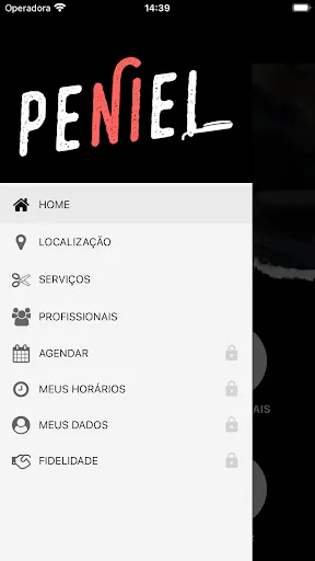 Скриншот 2 — Barbearia Peniel
