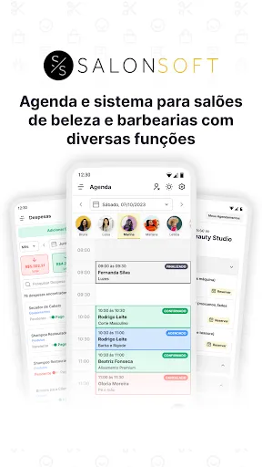 Скриншот 1 — Salon Soft - Agenda e Sistema