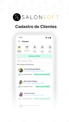 Скриншот 5 — Salon Soft - Agenda e Sistema
