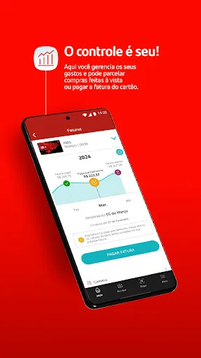 Скриншот 2 — Santander Way: App de cartões