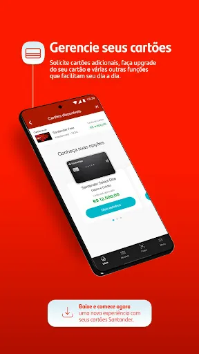 Скриншот 6 — Santander Way: App de cartões