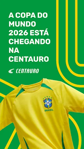 Скриншот 1 — Centauro: loja de esportes