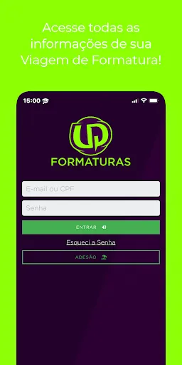 Скриншот 1 — UP Formaturas - Vai de UP