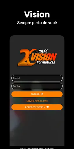 Скриншот 1 — Vision Formaturas