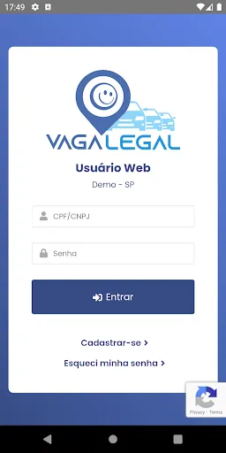 Скриншот 1 — Vaga Legal