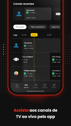 Скриншот 2 — SKY+: TV+Streaming num só app