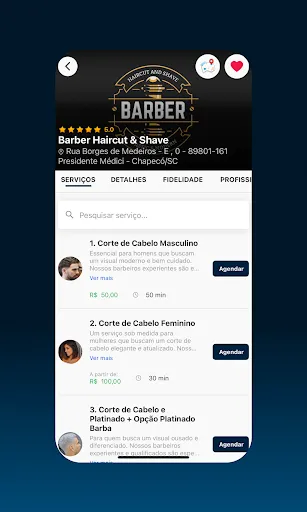 Скриншот 3 — AppBarber: Cliente