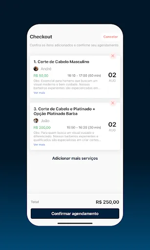 Скриншот 4 — AppBarber: Cliente
