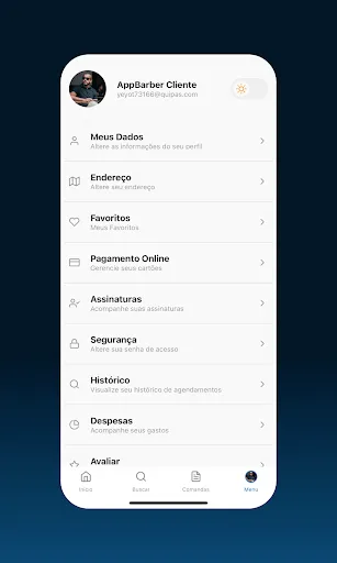 Скриншот 6 — AppBarber: Cliente