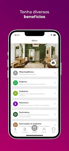 Скриншот 6 — AppBeleza PRO: Profissionais