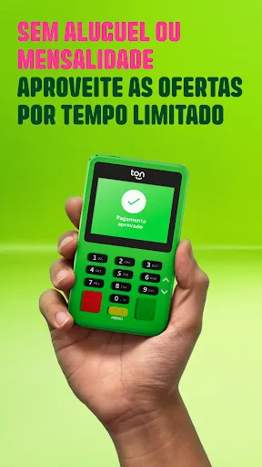 Скриншот 4 — Ton: maquininha, tap e conta