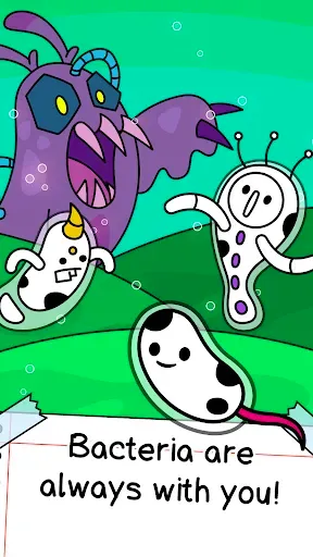 Скриншот 1 — Bacteria Evolution: Idle Merge