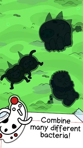 Скриншот 3 — Bacteria Evolution: Idle Merge