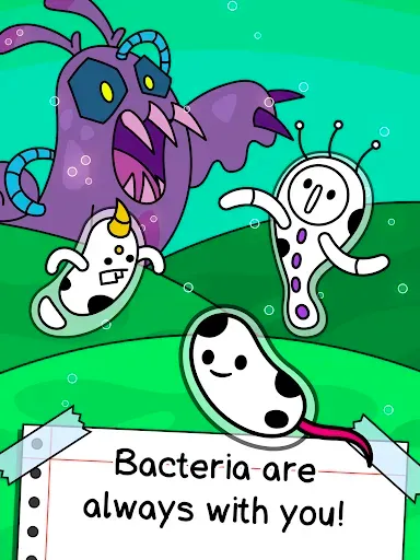 Скриншот 5 — Bacteria Evolution: Idle Merge
