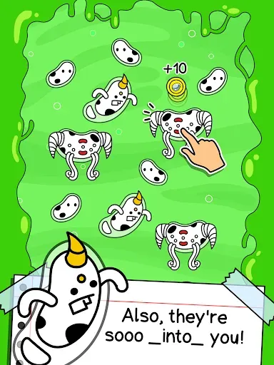 Скриншот 6 — Bacteria Evolution: Idle Merge