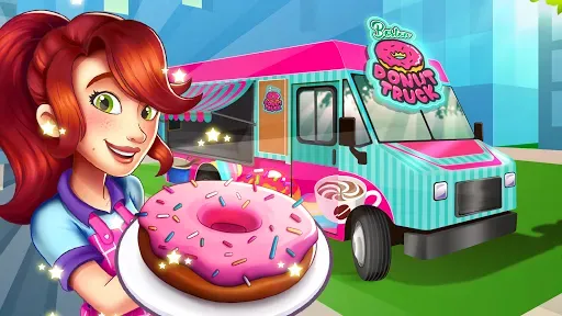 Скриншот 5 — Boston Donut Truck: Food Game