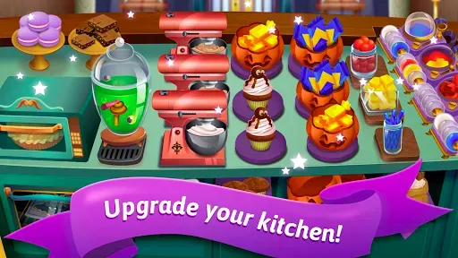 Скриншот 4 — Halloween Candy Shop Food Game