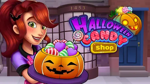 Скриншот 5 — Halloween Candy Shop Food Game