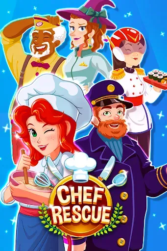 Скриншот 1 — Chef Rescue - Кулинарная игра