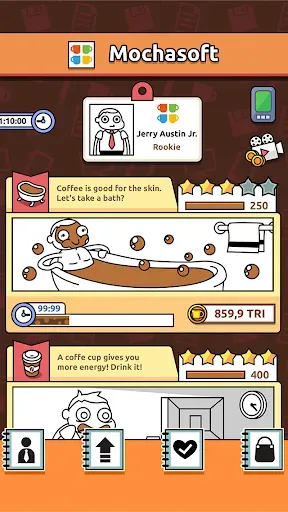 Скриншот 4 — Idle Coffee Inc.: Clicker Game