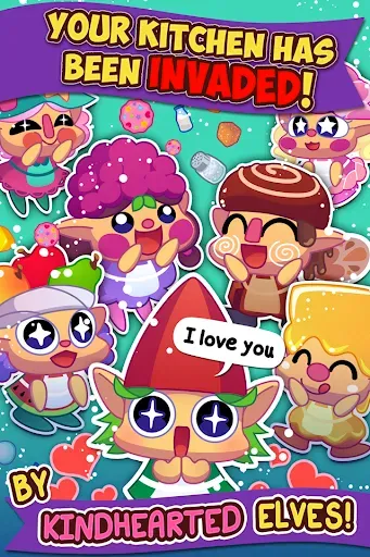 Скриншот 1 — Elf Cake Clicker Magic Cookies