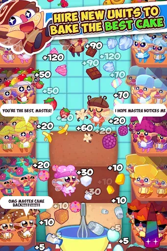 Скриншот 2 — Elf Cake Clicker Magic Cookies