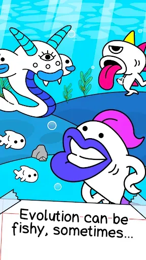 Скриншот 1 — Fish Evolution: Sea Creatures